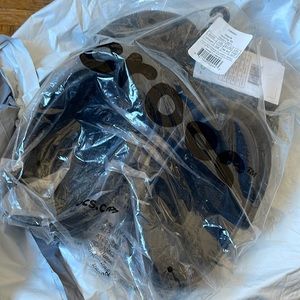 Brand new pair of black CROCS.